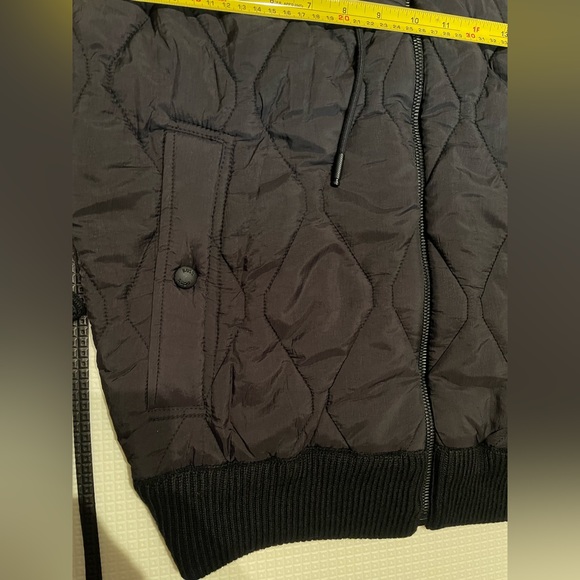 Brand new Hugo boss MIXED-MATERIAL ZIP-UP HOODIE WITH ONION QUILTING size M - Picture 6 of 11